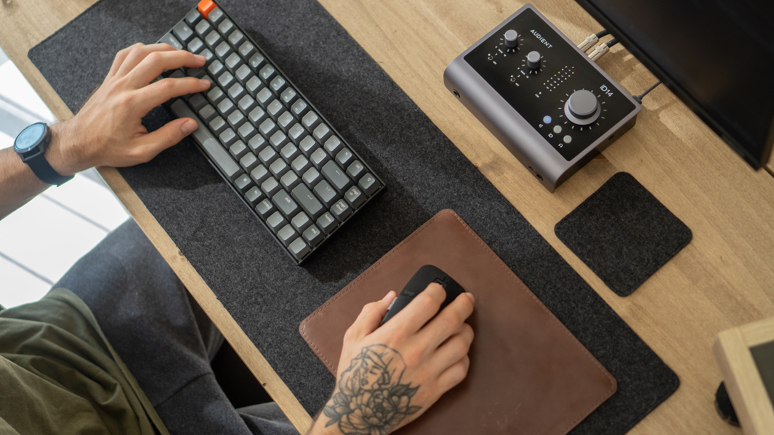 DESK PAD DE FIELTRO